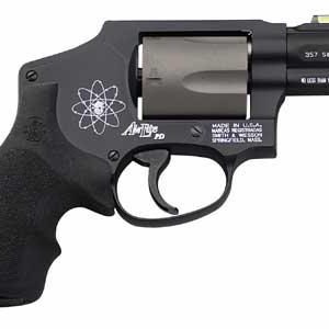 S&W Model 340 PD Handgun .357 Mag 5rd Capacity 1-7/8" Barrel Hi Viz Sights with Lock - USED