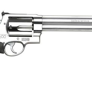 S&W M500 Handgun .500 S&W MAG 5rd Capacity 8.38" Ported Barrel Satin Stainless Finish - USED