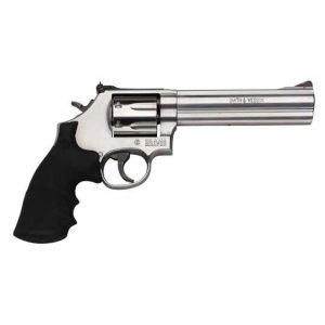 Smith & Wesson L-Frame Model 686 Plus Handgun .357 Mag 7rd Capacity 6" Barrel Silver with Black Grip - USED