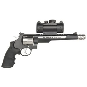S&W PC M629 Hunter w/Red/Green Dot Handgun .44 Mag 6rd Capacity 7.5" Barrel w/Compensator Two-Tone Finish