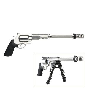 S&W PC M460XVR Handgun .460 S&W Mag 5rd Capacity 14" Barrel Satin Stainless Finish with Bipod