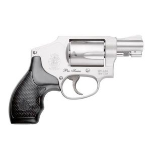USED Smith & Wesson J-Frame Model 642 Handgun .38 S&W Special 5rd Capacity 1.88" Barrel Silver with Black Grip