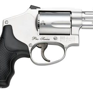 S&W PC Pro Series M640 Handgun .357 MAG 5rd Capacity 2.13" Barrel Stainless Steel Frame Night Sights Moon Clip - DEMO