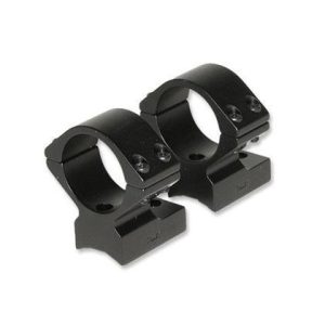 Talley Lightweight Alloy Scope Mounts - Black Anodized 1" - Medium  Savage w/Accutrigger Stevens 200 Stiller Predator Thompson Center Venture Rug