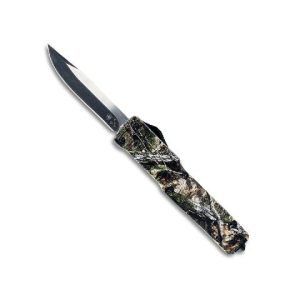 Templar Knife Premium Large Knife 3-1/2" D2 Drop Point Blade Mossy Oak Obsession