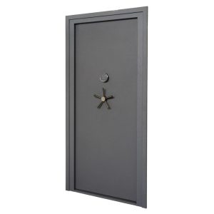 SnapSafe Premium Vault Door 36" x 81" Dark Grey