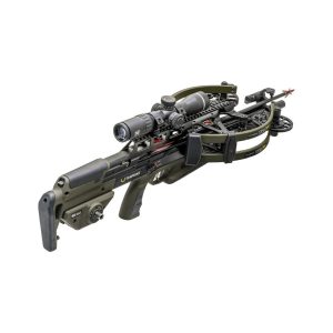 Tenpoint TRX515 Reverse Draw Crossbow ACUslide MAXX EVO-X Elite Black Scope Moss Green