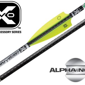 Ten Point EVO-X CenterPunch Carbon Arrows 20" with Molded ALPHA Nocks 6/pk