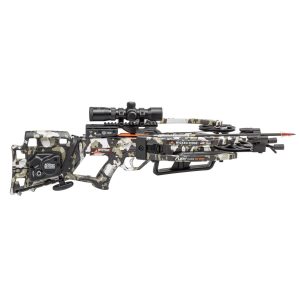 Wicked Ridge Fury 410 De-Cock Crossbow ACUdraw RangeMaster Pro Scope Camo