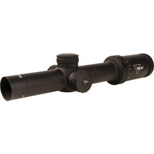 Trijicon Credo 1-6x24 (FFP) 30mm Rifle Scope w/Red MRAD Segmented Circle Low Capped Adjusters