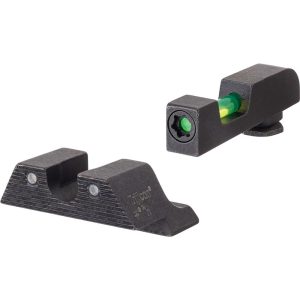 Trijicon DI Small Frame Night Sight Set Green with Black Outline Front and Rear- for Glock 42 43 43X & 48