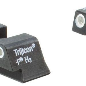 Trijicon Bright & Tough Night Sight Set for Glock 42 & 43 Pistol - Green Front & Green Rear