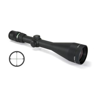 Trijicon Accupoint Rifle Scope - 2.5-10x56mm Green Mil-Dot 37.6-10.1' 4.1-2.8" Matte