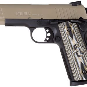 Taurus PT1911 Commander Cerakote Mill Spec Sand .45 ACP 8rd Magazine 4.20" Barrel  VZ Grip