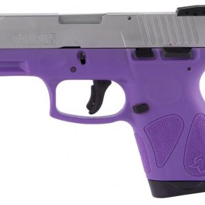 Taurus G2S Handgun 9mm Luger 7rd Magazines 3.2" Barrel Stainless Slide/Dark Purple Grip