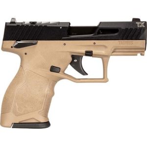 Taurus TX22 Compact Handgun .22 LR 10rd Magazines (2) 3.6" 1/2x28 Threaded Barrel FDE