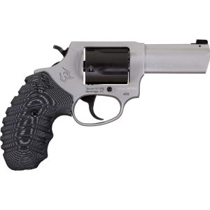 Taurus Defender 605 Handgun 357 Mag/38 Spl+P Matte 5rd Capacity 3" Stainless Steel Barrel Black Cylinder VZ Grips