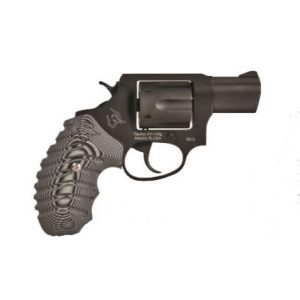 Taurus 856 Ultra Lite Handgun .38 Spl(+P) 6rd Capacity 2" Barrel Black Frame VZ Gray Cyclone Grip