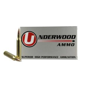 Underwood Ammo Nosler Accubond Spitzer Rifle Ammunition 25-06 Rem 110gr PT 3250 fps 20/ct