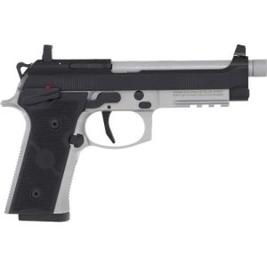 Beretta 92XI SAO Tactical Handgun 9mm Luger 10rd Magazine 5.1" Barrel Black and Silver