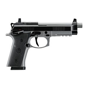 Beretta 92XI SAO Tactical Handgun 9mm Luger 18rd Magazines (2) 5.1" Threaded Barrel Black and Grey