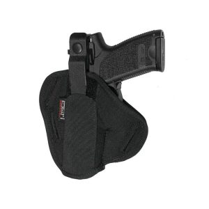 Uncle Mike's Sidekick Super Belt Slide Holsters Fits H&K USP 9mm/40/45 Black Ambi