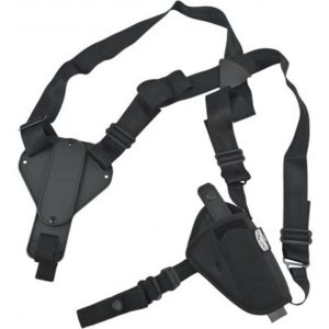 Uncle Mike's Plain Black Nylon Shoulder Holster 8716 AM#16