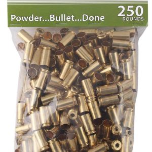 Top Brass Unprimed Remanufactured Handgun Brass .40 S&W Bulk Grade A+ 250/ct
