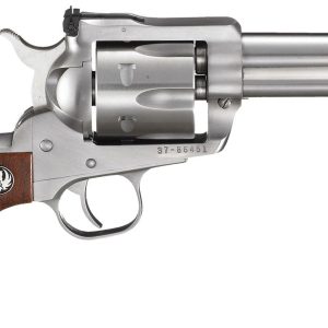 Ruger New Model Blackhawk Stainless SA Handgun .357 Mag 6rd Capacity 4.62" Satin Stainless