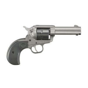 Ruger Wrangler Birdshead Handgun .22LR 6rd Capacity 3.75" Barrel Aluminum Alloy Frame Silver Cerakote Finish