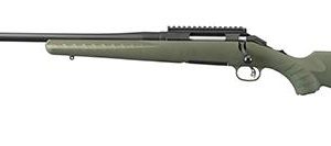 Ruger American Rifle Predator Left Hand Rifle .243 Win 24" Barrel Moss Green Synthetic Stock