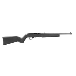 Ruger 10/22 Satin Black Carbine .22 LR 10rd Magazine(1) 16.4" Threaded Black Barrel Synthetic Stock BX Trigger