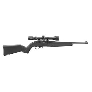 Ruger 10/22 Satin Black Carbine .22 LR 10rd Magazine(1) 16.4" Barrel Synthetic Stock BX Trigger w/3-9x40 Scope