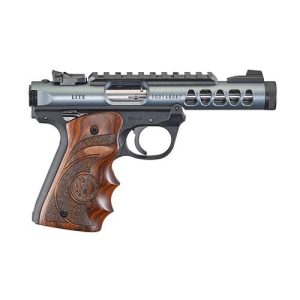 Ruger MK IV 22/45 Lite .22LR 4.4 Barrel 10rd Magazine Diamond Grey Finish with Target Laminate Grip
