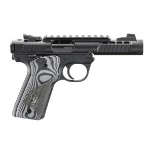 Ruger Mark IV 22/45 Lite Handgun .22 LR 10rd Magazines(2) 4.4" Non-threaded Barrel G10 Grip
