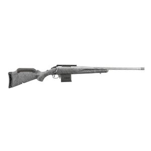 Ruger American Rifle Gen II .204 Ruger 10rd Magazine 20" Fluted Threaded Barrel Gray Splatter Stock
