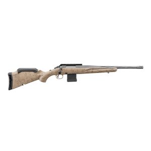 Ruger American Rifle Gen II Ranch .300 Blackout 10rd Magazine 16.1" Fluted Threaded Barrel FDE Splatter Stock
