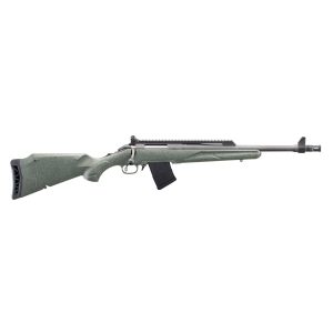Ruger American Generation II Scout Rifle 7.62x39mm 10rd Magazine 16.1" Threaded Barrel Leaf Green Stock
