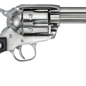 Ruger Vaquero SASS Revolver Set (Must Be Ordered in Pairs) .357 Mag 6rd Capacity 4.62" Barrel Stainless Steel Finiish