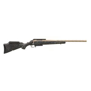 Ruger American Gen II Prairie Rifle 7mm PRC 3rd Capacity 24" 5/8x24 Threaded Barrel Black Splatter Bronze