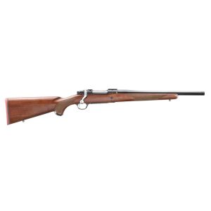 Ruger Hawkeye Hunter Rifle .358 Win 4rd Magazine 16.6" 5/8x24 Threaded Barrel Walnut Blued