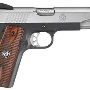 SR1911 .45ACP 4.25" BRL LOW GLARE STS SLIDE BLK ALLOY FRAME