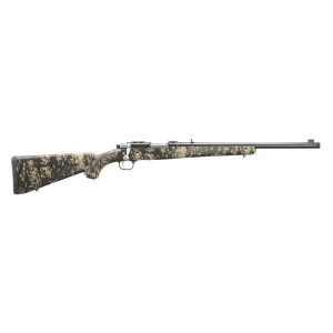 Ruger 77/357 Rifle .357 Mag 5rd Capacity 18.50" Blued Alloy Steel Barrel Kryptek Obskura Nox Camo Synthetic Stock