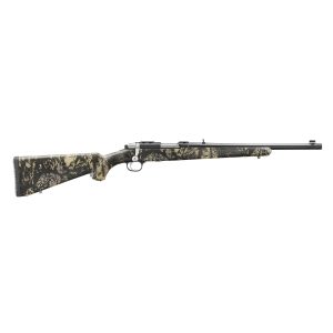 Ruger 77/44 Rifle .44 Rem 4rd Capacity 16.6" Threaded Barrel  Mag Alloy Blued Steel w/Camo Pattern Stock