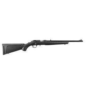 Ruger American Rimfire Rifle .22 LR 10rd Magazine 18" 1/2x28 Threaded Barrel Black