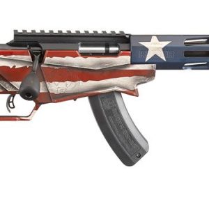 Ruger Precision Rimfire Rifle .22 LR 15rd Magazine 18" Barrel American Flag Cerakote