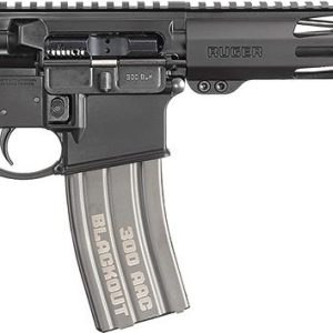 Ruger AR-556 Rifle 300 BLK 30rd Magazine 16.10" Barrel Black with Free-Float Handguard
