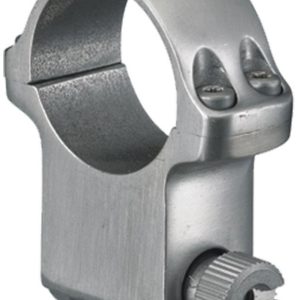Ruger Steel Scope Ring - Single (6K) 1" Extra High 1.187" Height  - Stainless Finish