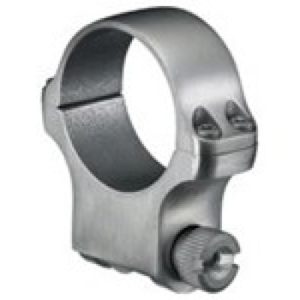 Ruger M77 2-Piece Steel Scope Rings 5B/6B 1" High - Stainless Finish