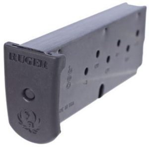 Ruger Handgun Magazine for LC380 w/Finger Plate .380 Auto 7rds Black